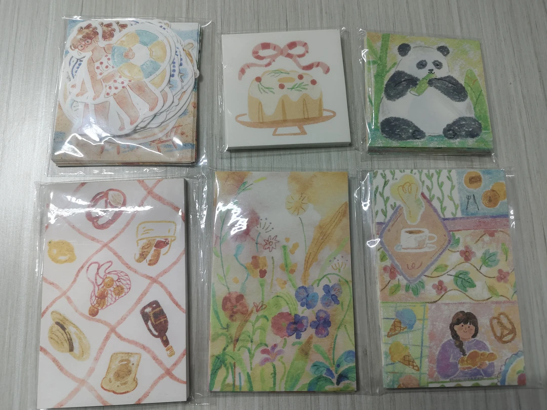 麻辣糯米周分装便签一套