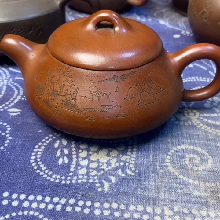 紫砂茶壶临**啡紫砂茶具家用茶具