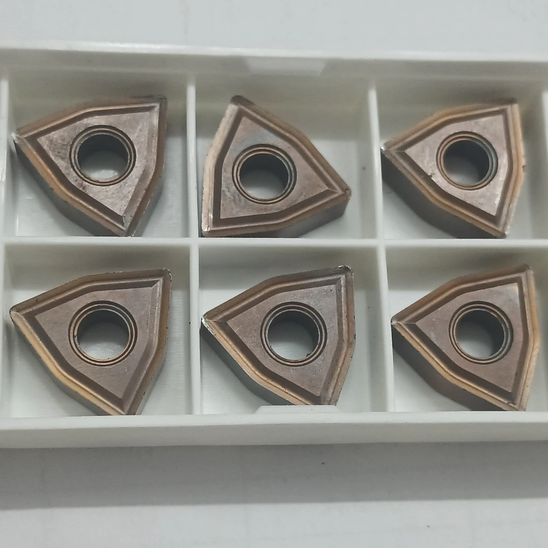 93号旧刀头桃型锈钢专用刀头WNMG080408 R0.4/R0.8都有