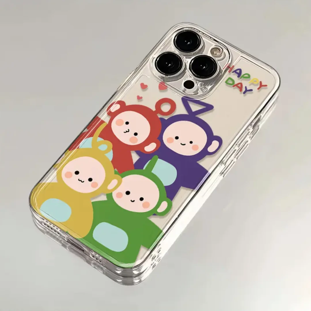 天线宝宝卡通iphone15苹果手机壳14promax软胶13pro透明12/创意11