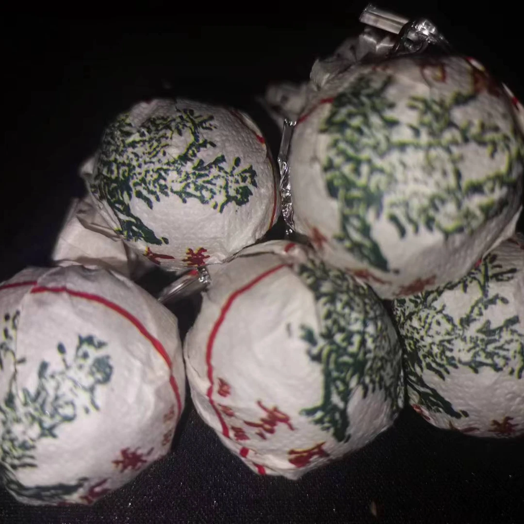 【bzcc】2024年春 薄荷塘黄金叶 生茶龙珠 8克*10颗