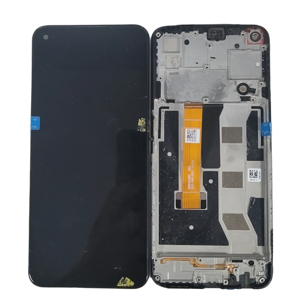 优选A72带框屏幕总成带框爆盖板 需要二次更换盖板 拆机手机屏幕