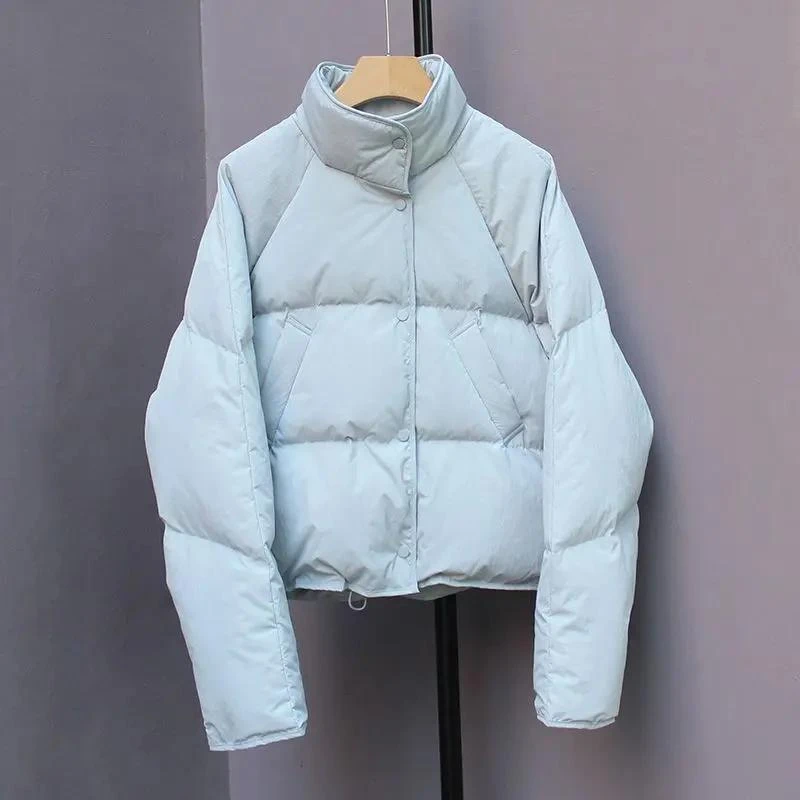 羽绒服短款羽绒服女冬季2023年新款韩版百搭洋气小个子加厚