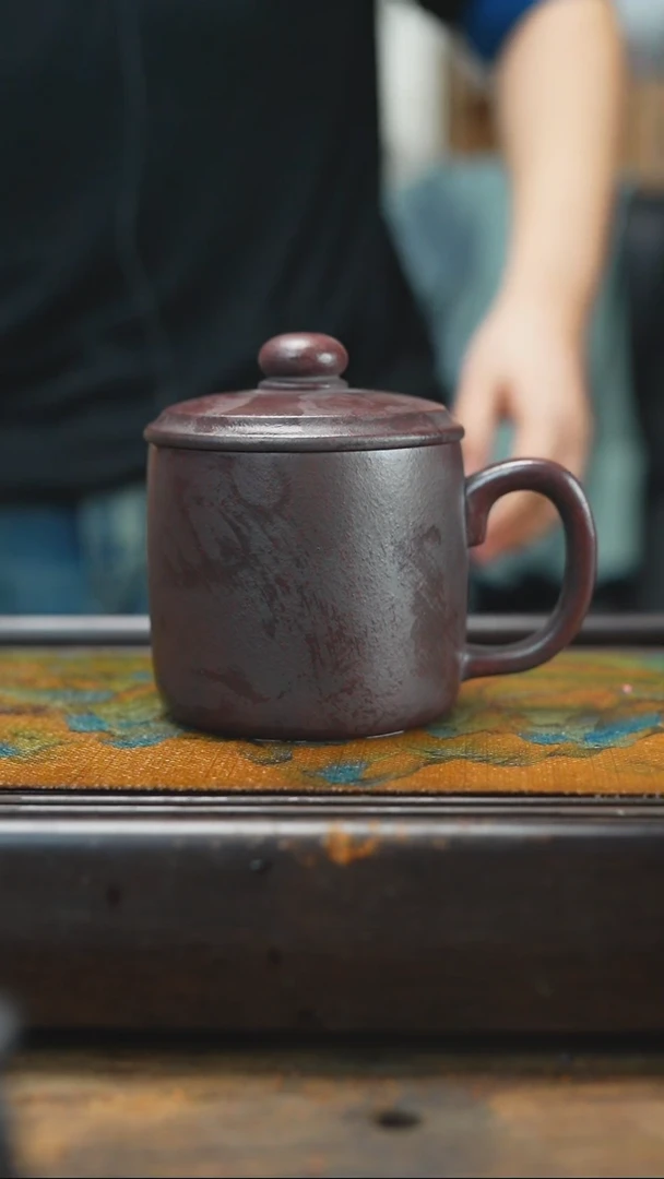 【闪购商品】紫砂茶杯10.18紫砂 紫砂盖杯