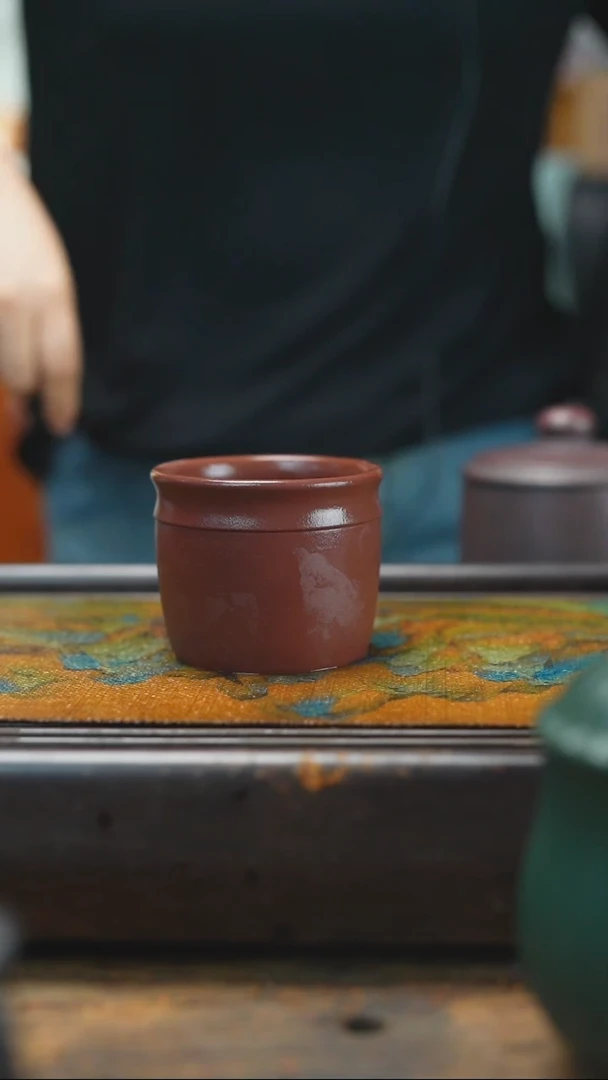 【闪购商品】紫砂茶杯10.18紫砂 紫砂盖杯