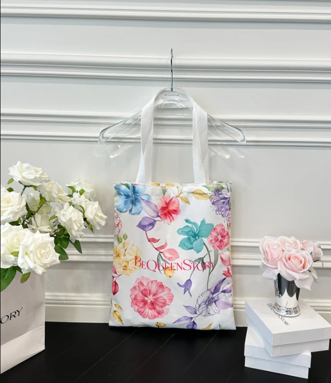 BeQueenStory印花帆布袋