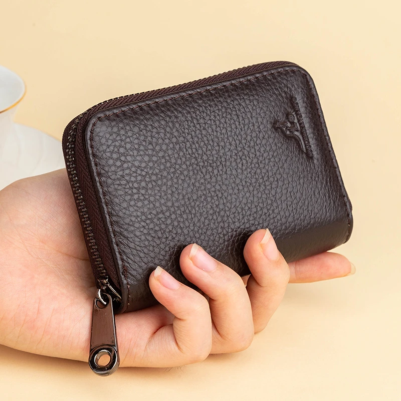 真皮卡包女士男卡片包防消磁证件卡套卡夹多卡位银行卡套驾驶证套