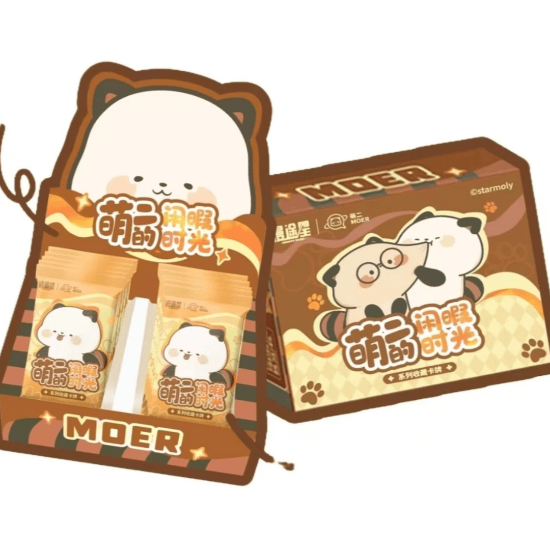 【摆摆吃吃】萌二卡牌收藏盲盒