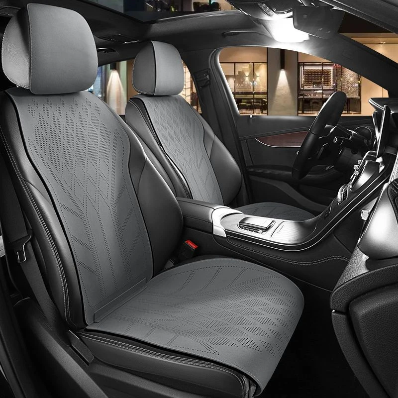 【工厂直销】汽车座垫四季通用超薄亲肤轻奢通用马鞍坐垫耐磨舒适