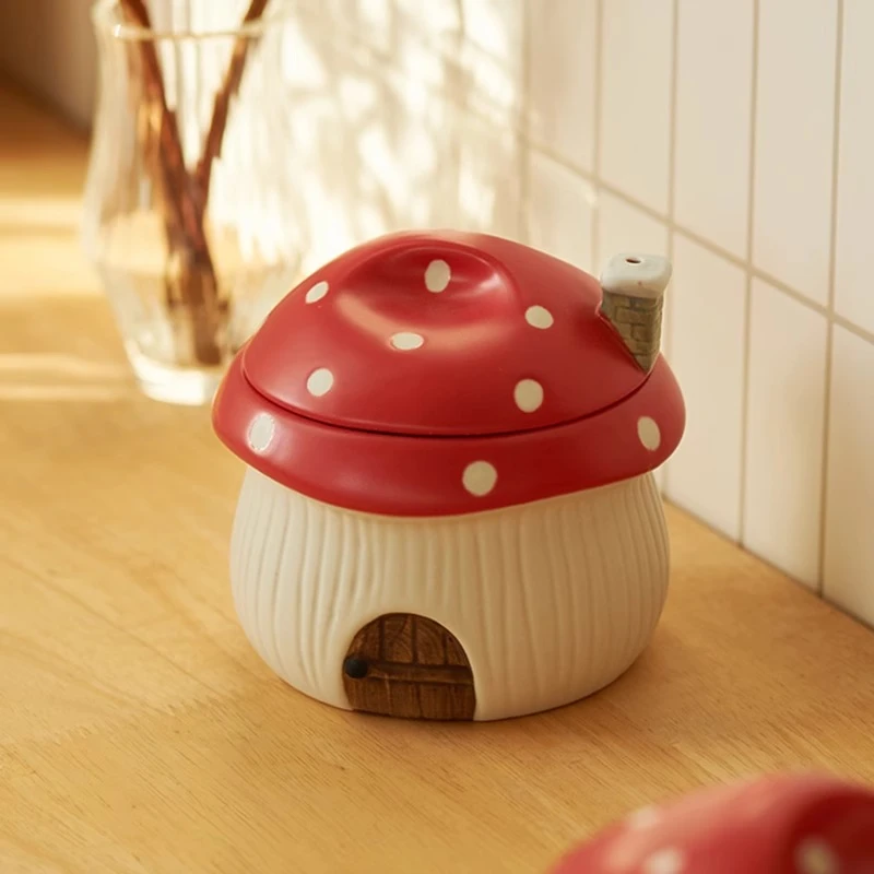 肆月山灵调料盒家用厨房调味罐盐罐味精胡椒粉收纳盒密封调味瓶罐