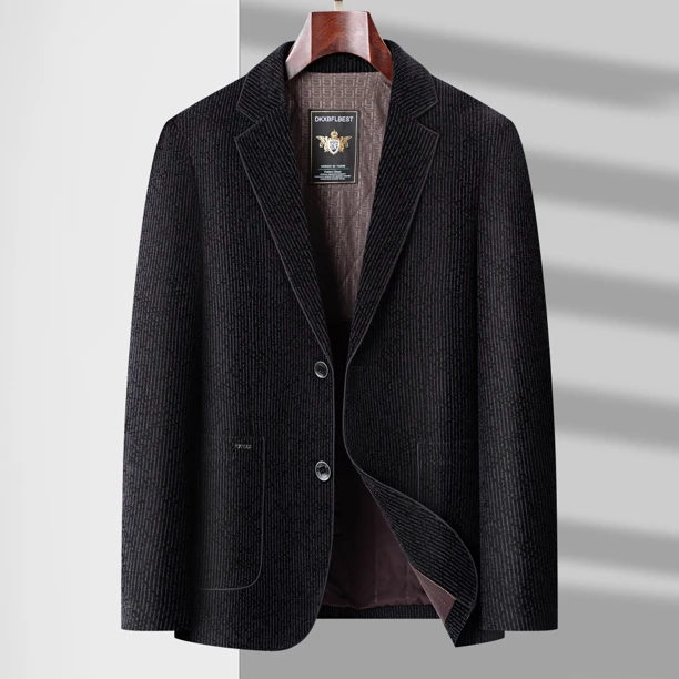 男士冬季休闲便西夹克外套