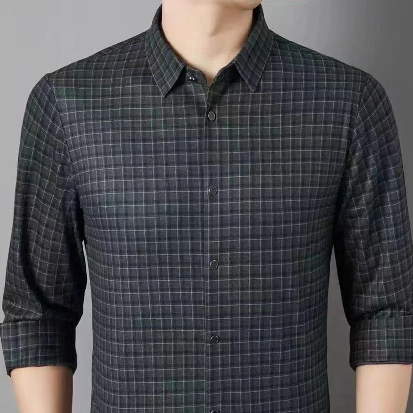 佐格伦男装  9926款男士翻领长袖衬衣  休闲透气舒适百搭夏季速干