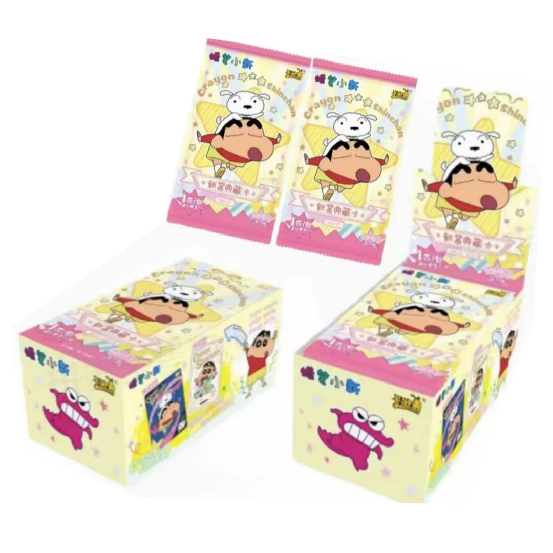 【大胃王】卡游 /蜡笔小新元气包第一弹/卡牌盲盒/