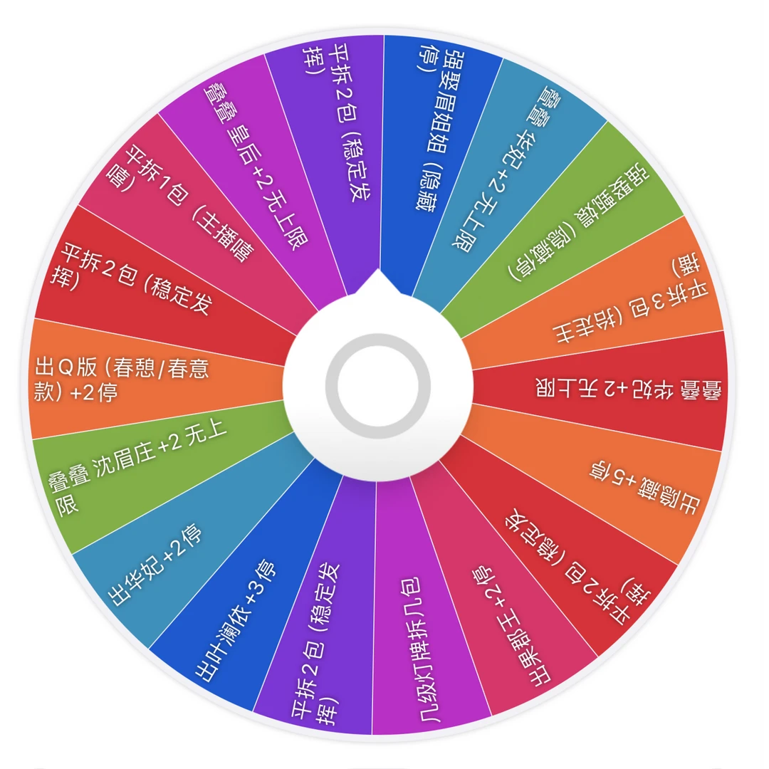 【甄嬛游戏转盘】甄嬛传_帝台春吧唧盲盒（代拆）ph