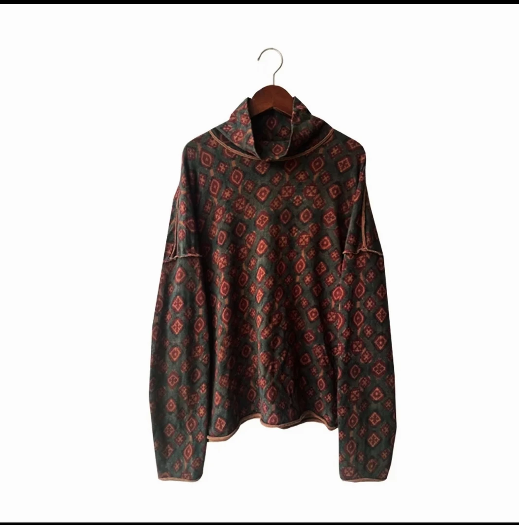 【云雾里】3014长袖针织T恤62/126