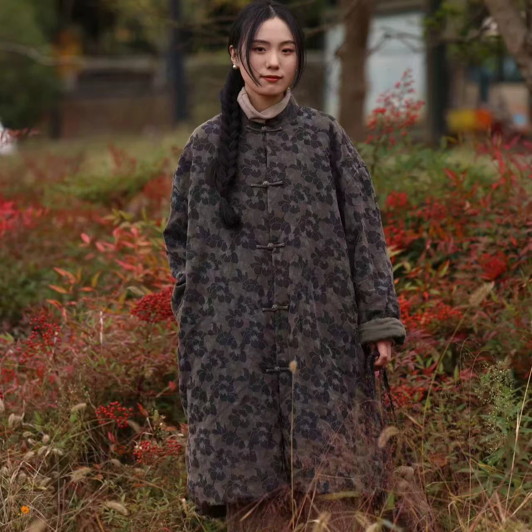 294衣路复古盘扣棉衣110*140