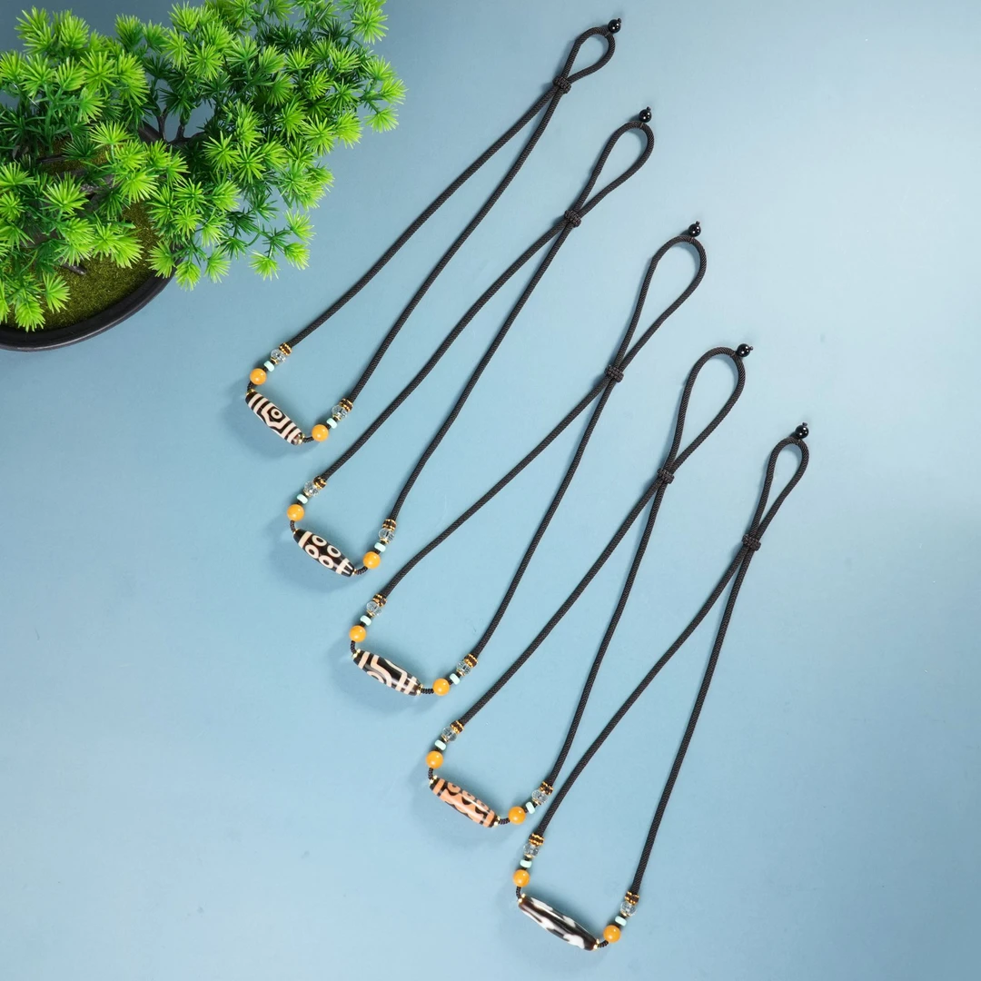 【老掌柜】多图腾/包浆朱砂玛瑙项链/多样性发货 发一件M101202系列