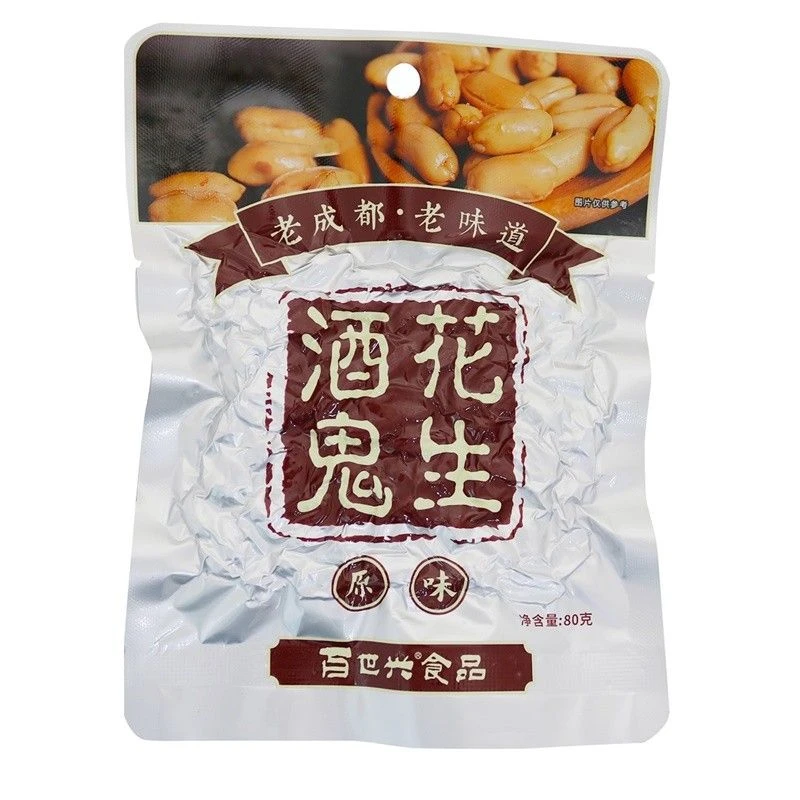 百世兴酒鬼花生原味80g/袋