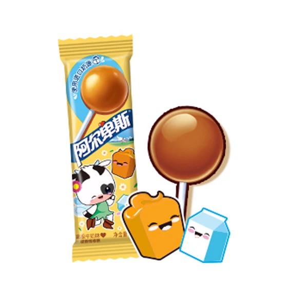 阿尔卑斯棒棒糖高级牛奶味10g/个