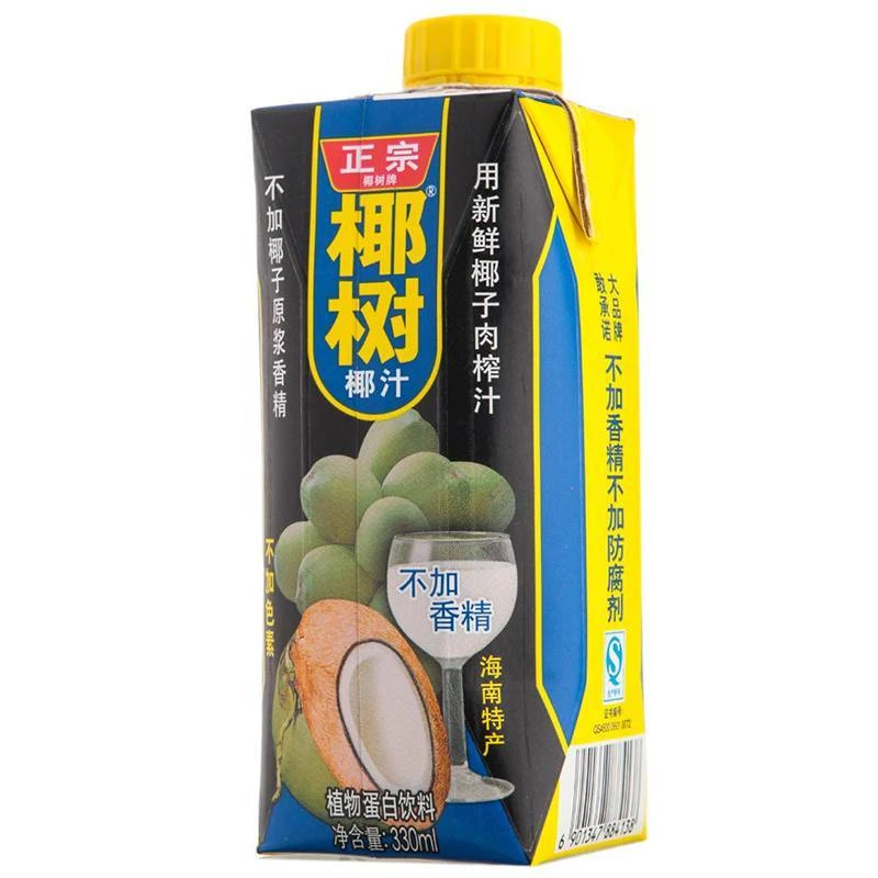 椰树牌椰汁330ml/盒