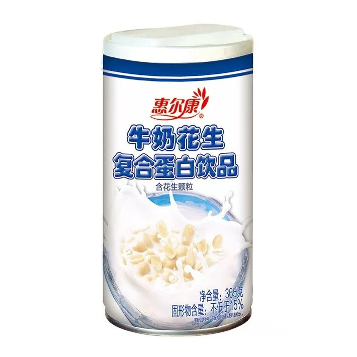 惠尔康牛奶花生复合蛋白饮料365g/罐