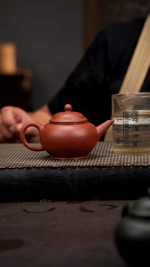 【闪购商品】紫砂茶壶朱泥 水平 220cc 029
