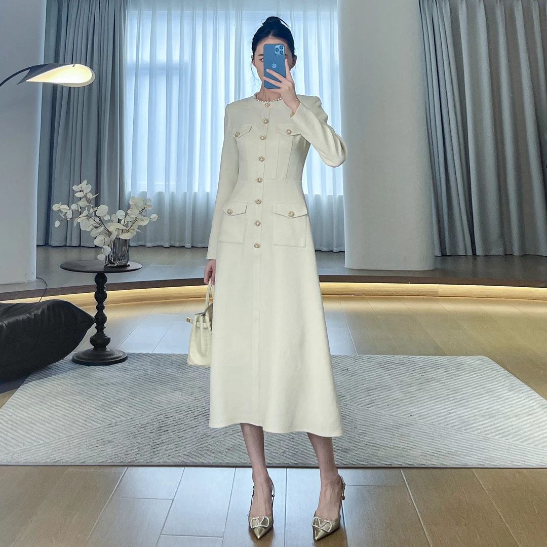 【绮丽回忆】早秋气质高级感裙子显瘦连衣裙LZ1501