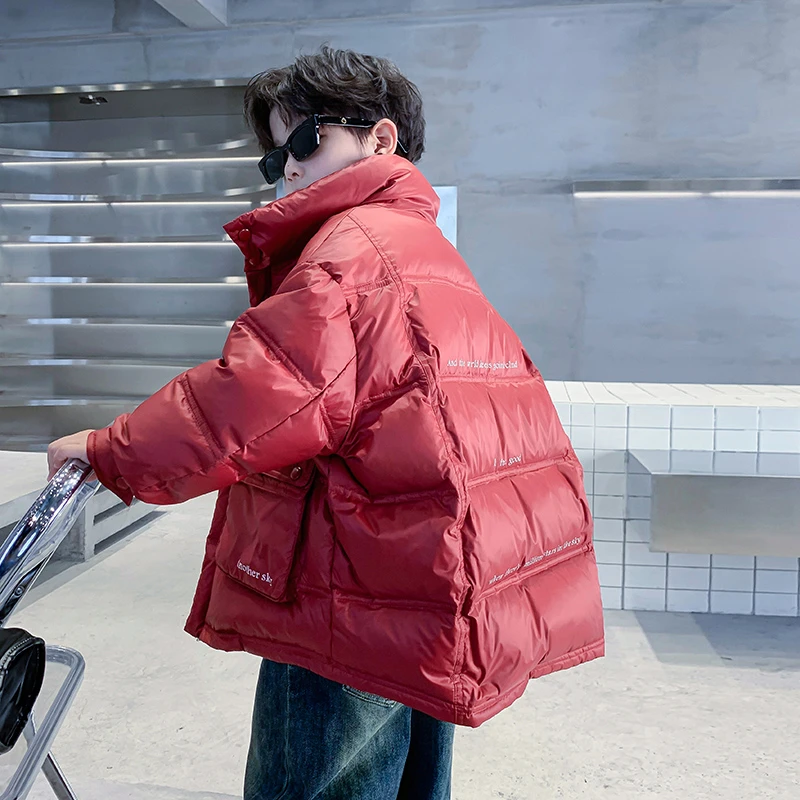 男童冬季加厚羽绒服2023新款宽松韩版洋气中大童潮流K234YRF3644