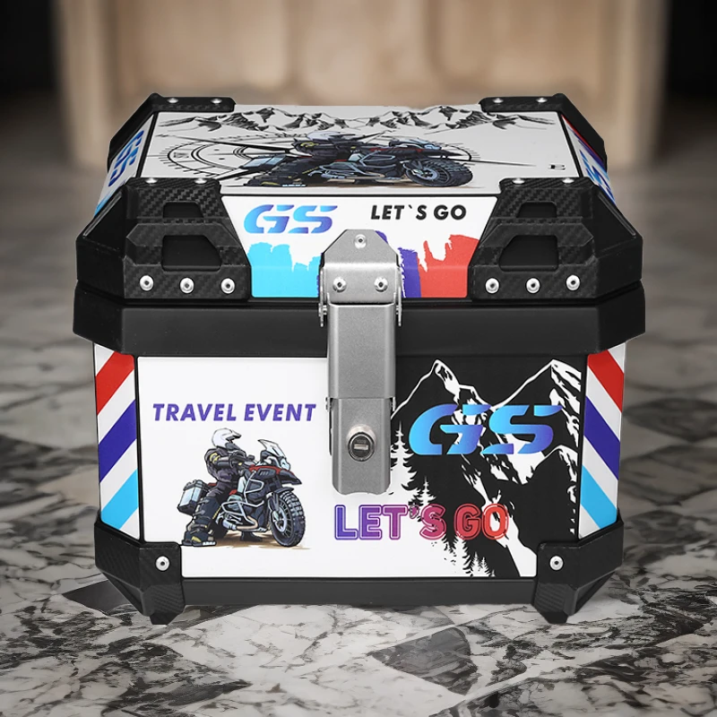 MTN一体后备箱塑料适用储物外卖箱方箱防水容量尾箱骑行防盗