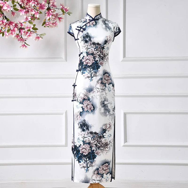 旗袍年轻款改良2026年新款日常复古民国高端气质高级长款走秀演出