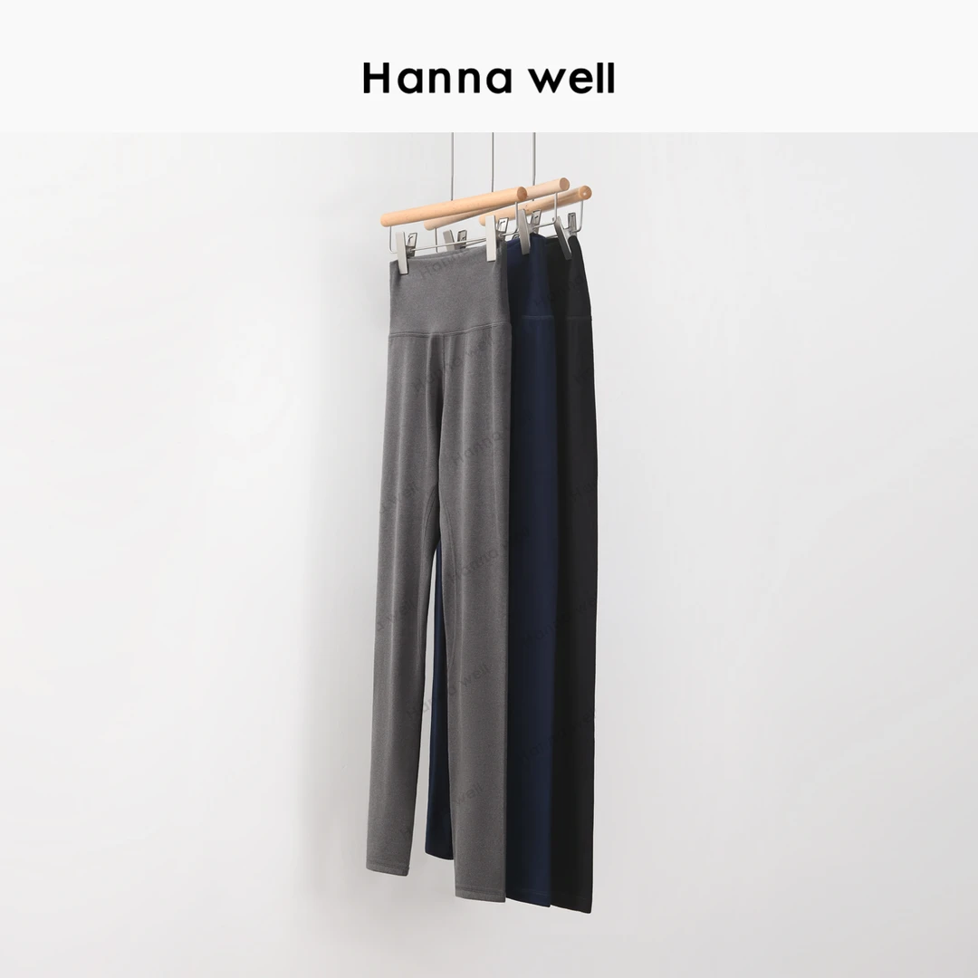 妞姐自制 “露露裸感发热裤” 大弹力0束缚加厚高腰裤秋冬 KZ4C9886