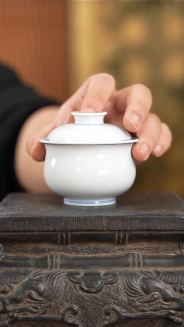 【闪购商品】杯又见到你布袋盖碗