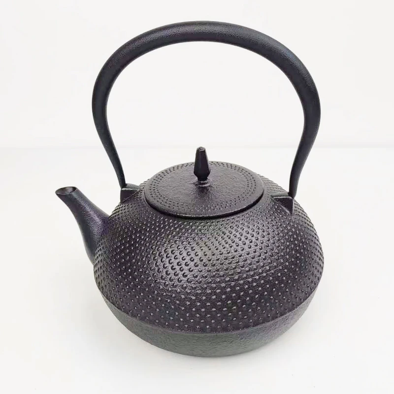 日本南部铁器池永铸铁茶壶铁壶烧水壶栀子手工高端煮水铁壶泡茶香