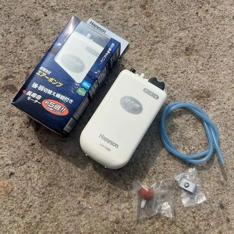 日本山田Hapyson养虾箱增氧泵充氧泵海钓野钓打氧机养鱼箱氧气泵