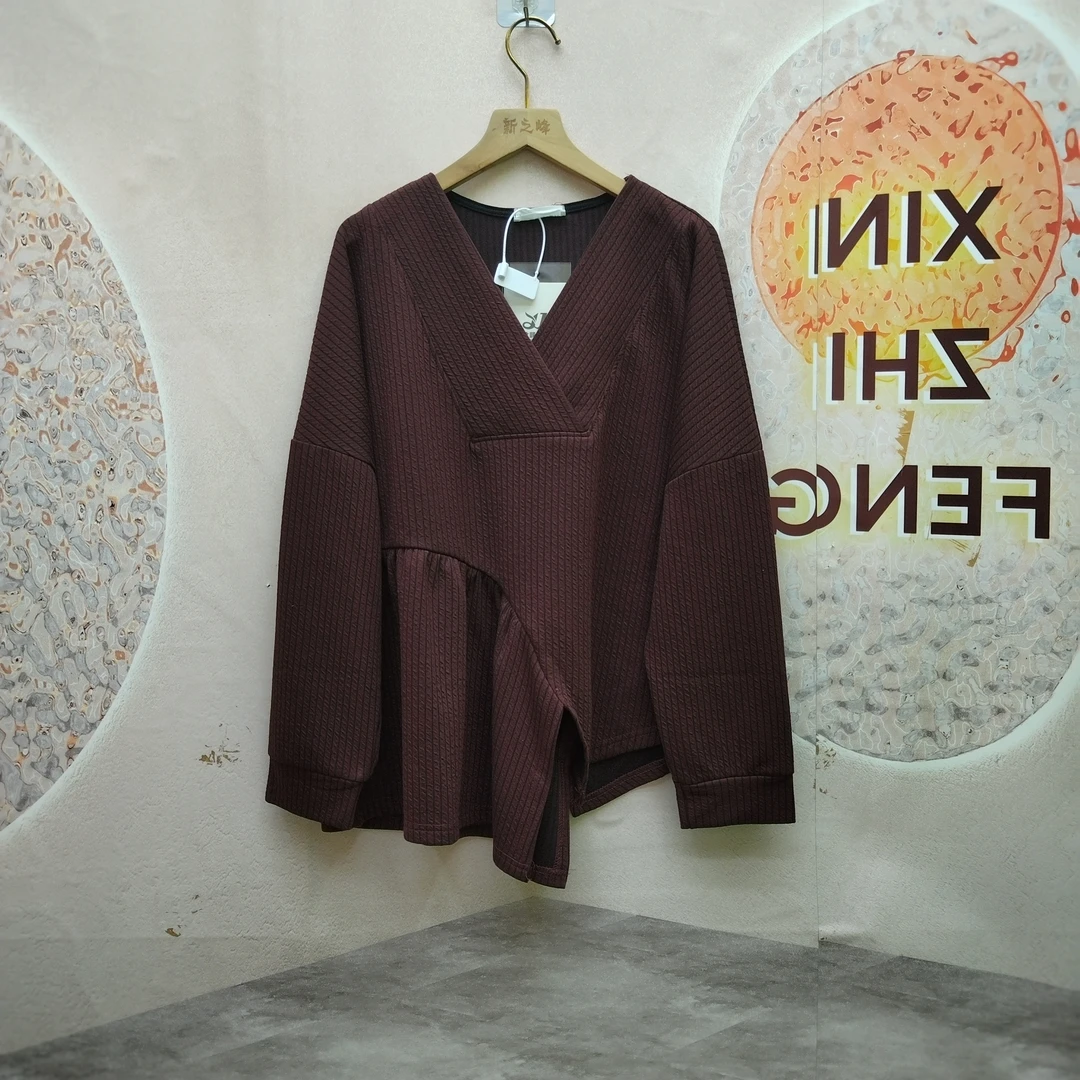 7286-2新之峰新款上新休闲潮流百搭气质上衣