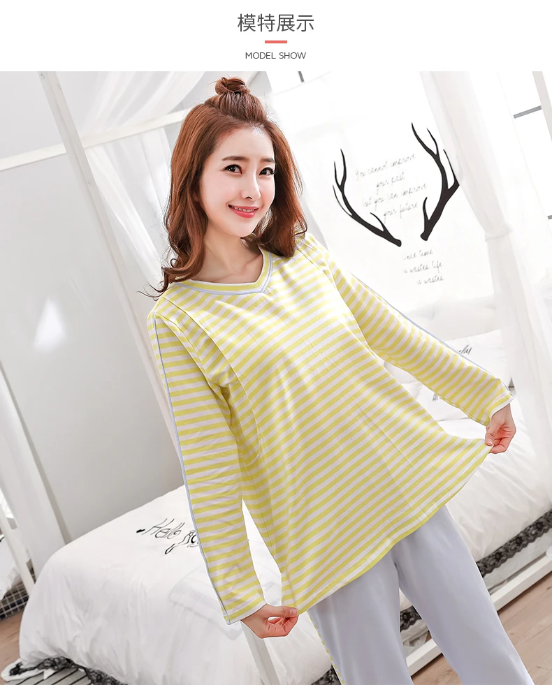 B【扣号+备注编号】孕妇装哺乳家居服月子服产妇大码秋冬产后怀孕期