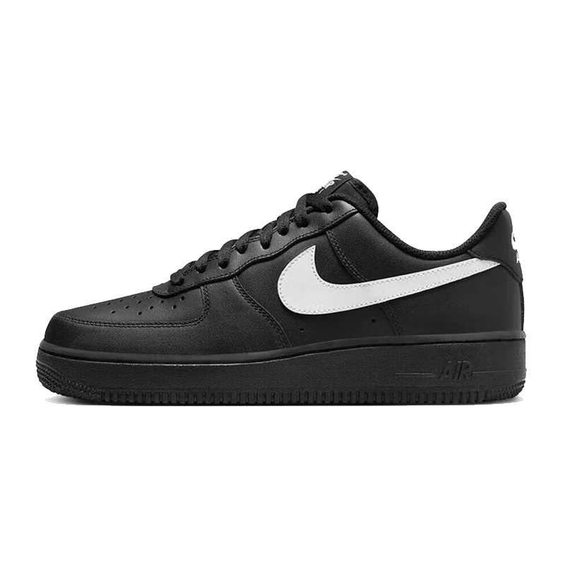 春nike耐克男鞋AIRFORCE1轻便运动鞋黑白低帮休闲鞋FZ0627-010
