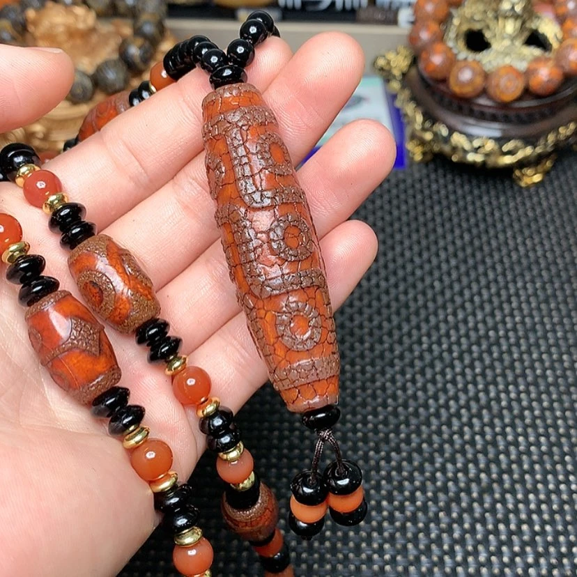 【闪购商品】玛瑙/玉髓项链未镶嵌自*人