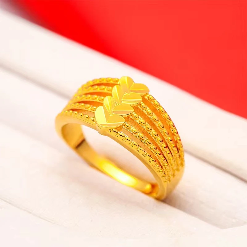 合金戒指 珍藏级珍宝馆光面排戒个性戒指Fw28赠黑卡