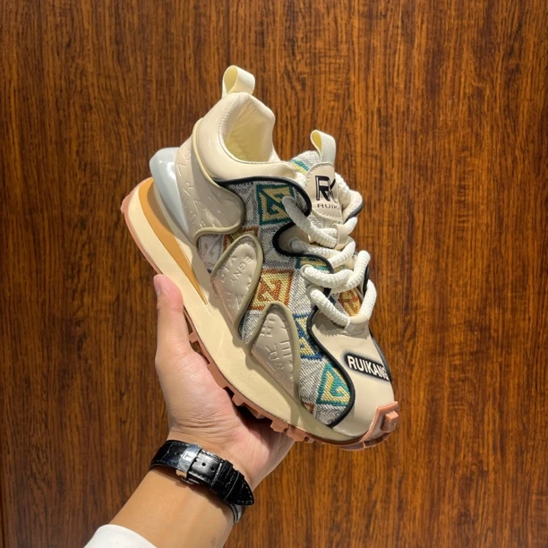 2023单棉同款休闲时尚百搭潮流休闲时尚厚底男鞋（皮鞋码）