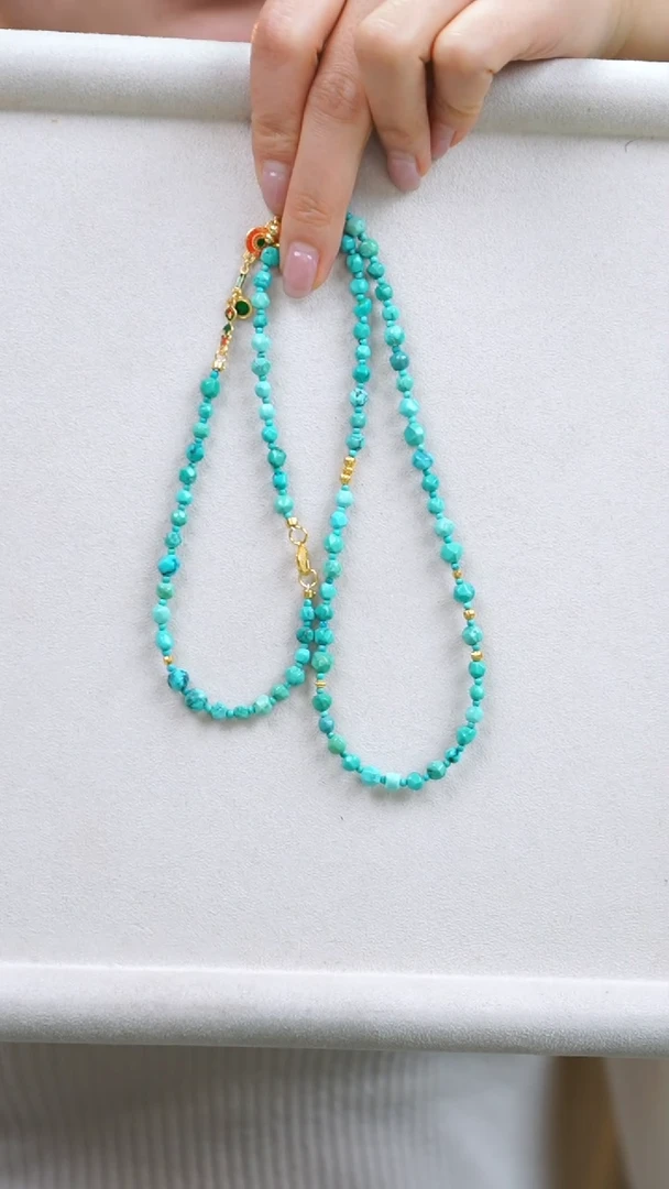 【闪购商品】绿松石项链未镶嵌多样性发货