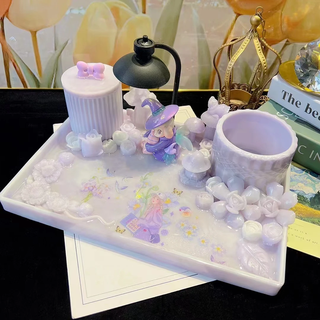【J】奶油皇后妮妮成品样板收纳盒烟灰缸托盘钥匙扣挂件