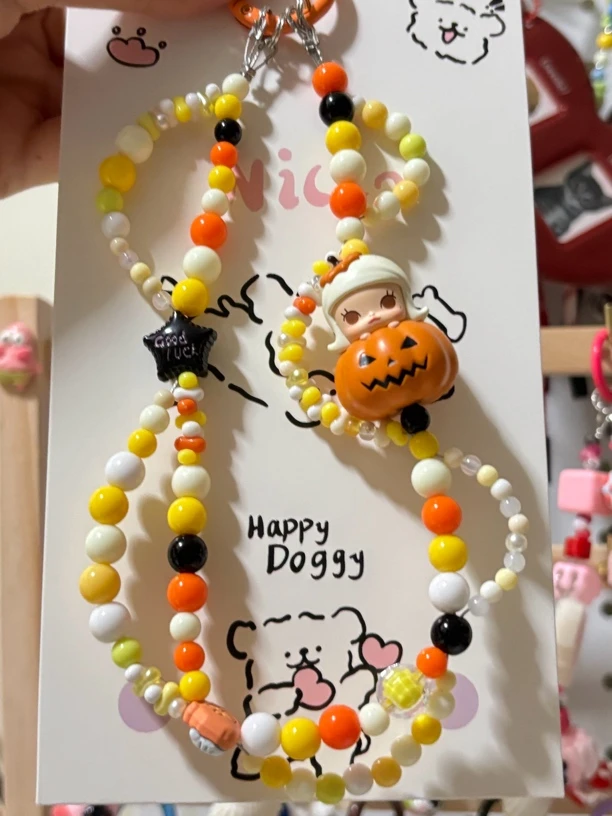 【宠粉拍一拆二可许愿】AMM小铺重油创意diy原创手机链挂件包挂挂饰