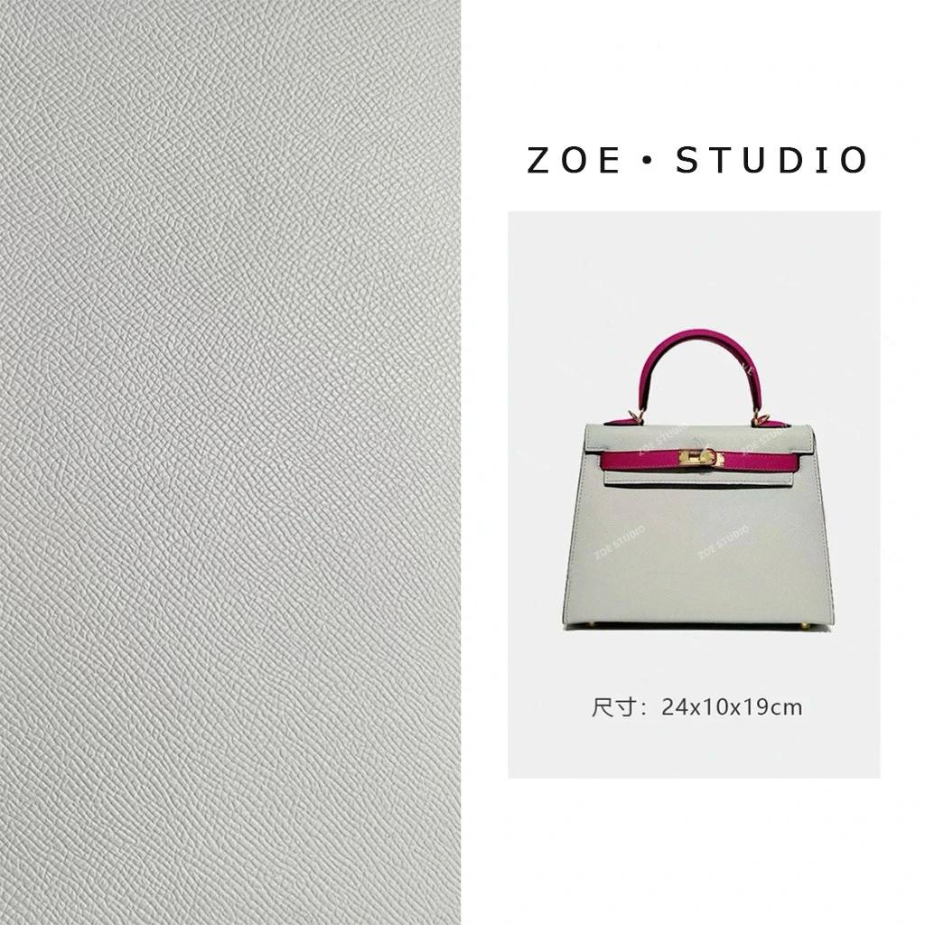 【佐伊甄选】XKY-10059-浅灰配紫时尚简约通勤休闲韩版腋下斜挎包