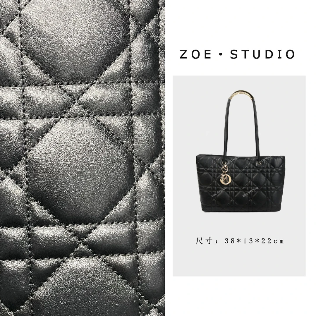 【佐伊甄选】SKL-5393-黑色轻奢女士时尚百搭小众通勤腋斜挎包