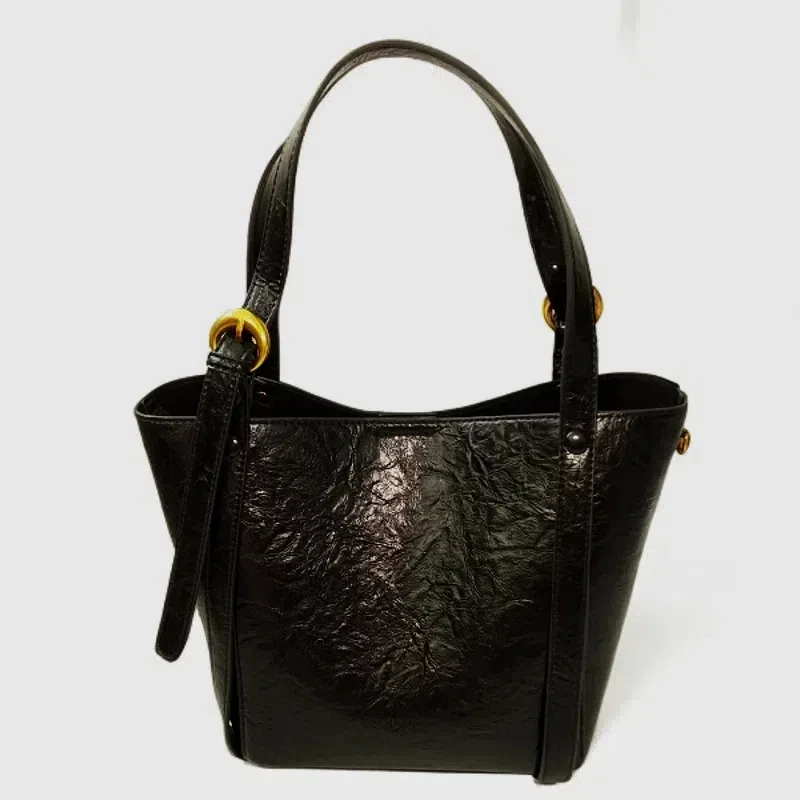 【佐伊甄选】SKL-7211-黑色轻奢女士时尚气质百搭通勤腋下斜跨包