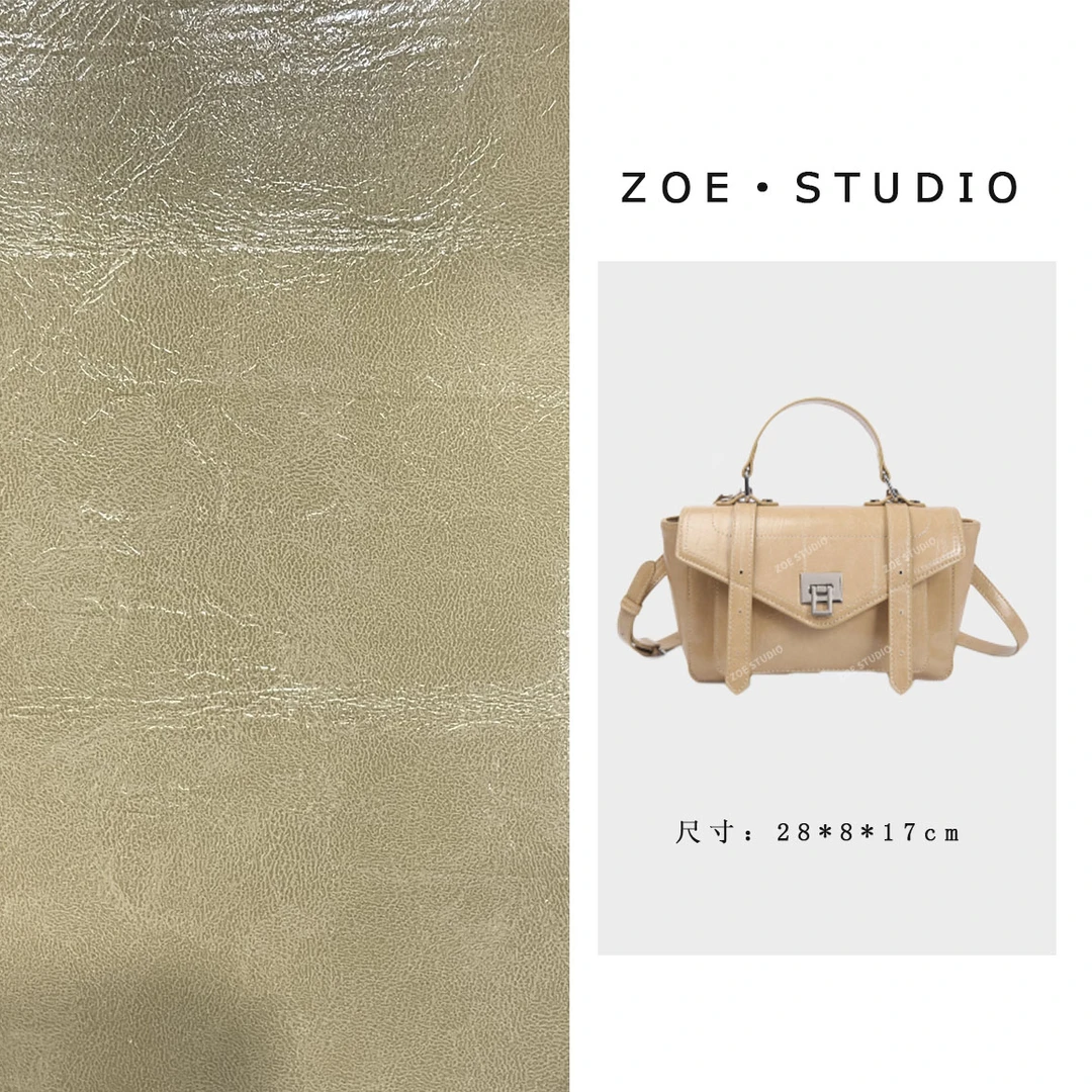 【佐伊甄选】BF-66215-饼干色轻奢女士时尚气质经典小众斜跨包包