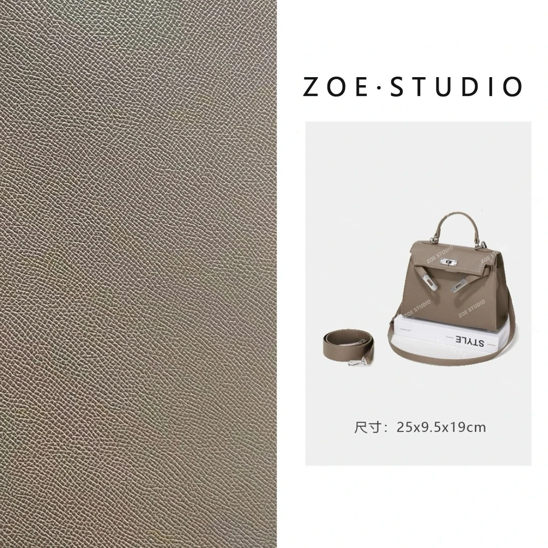 【佐伊甄选】GQ-8468-大象灰轻奢女士时尚潮流百搭单肩腋下斜挎包