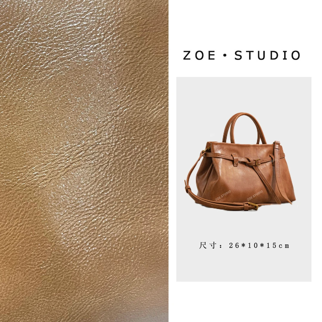 【佐伊甄选】SK-92517-曲奇轻奢女士时尚气质经典小众斜跨包包