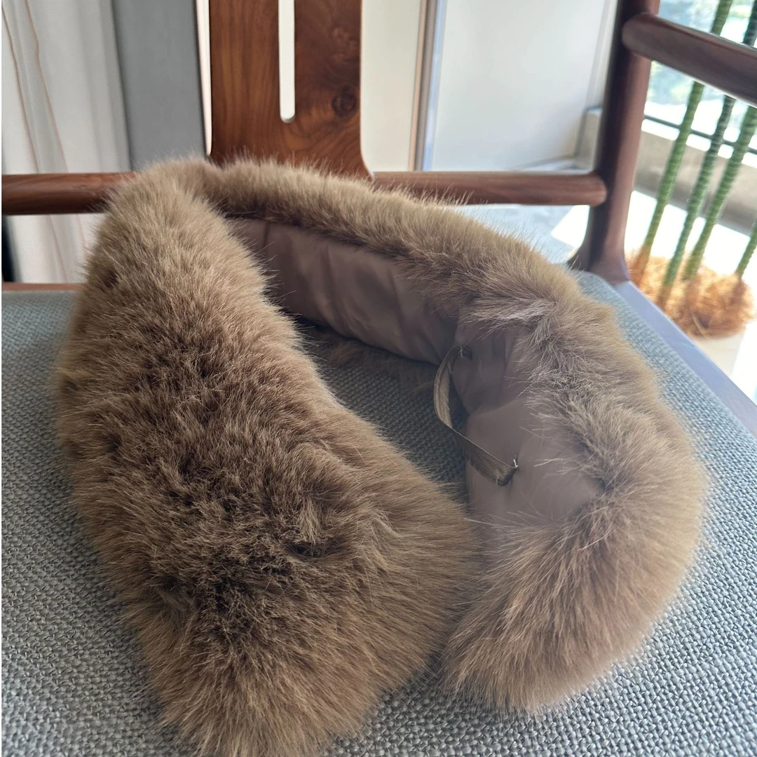 秋冬围脖保暖仿毛毛领加厚百搭洋气时尚女士新款